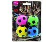 Toy MC Schaumstoffball 3,75 cm, 4 Stk