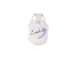Hundeshirt  Pinkaholic Romance Hellgrau