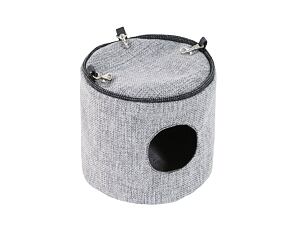 Závěsný domeček Luxury 20x20 cm - světle šedý