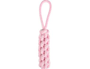 Flamingo Zerrseil Dummy für kleine Hunde rosa 24cm