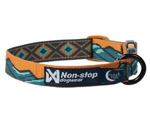 Non-stop Dogwear Trail quest collar Rachel Pohl LDT teal/oak