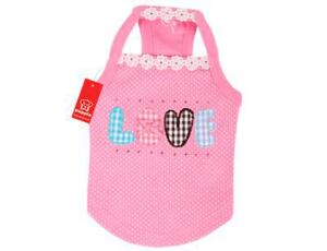 Hundeshirt Puppia Puppy Love Pink