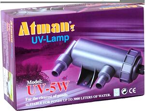 UV-Entkeimer  Atman UV-5W