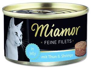 Miamor Feine Filets Thun & Shrimps 100 g