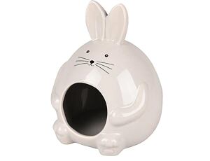 Flamingo Hamsterhäuschen Hopper Grau 14cm