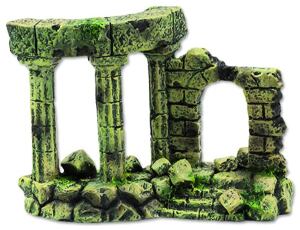 Dekoration Burgruine 13 cm
