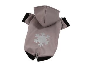 Bunda Softshell - šedá XL