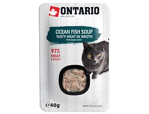 ONTARIO Cat Soup Ocean Fish with vegetables (40g)