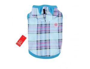 Hundeshirt Puppia Midtown blau