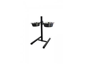 Combigestell H-standard mit Näpfe Papillon 21 cm, 1,75 l