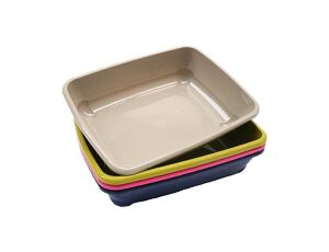 Katzentoilette Birba Plastic Pet Tray Medium - Rosewood