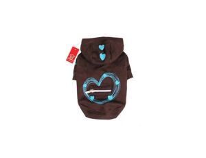 Hundepullover Puppia Serenade braun