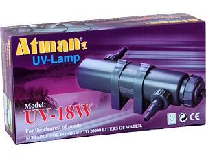 UV-Entkeimer  Atman UV-18W
