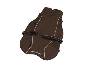 Pláštěnka Doggy Comfort - hnědá 40 (XXL)
