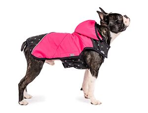Hunde Weste Splendor II Herz/Dunkelpink