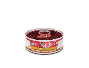 N&D CAT QUINOA Adult Hirsch & Kokosnuss 80g
