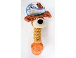 Hundespielzeug mit Ball Hunde 20cm