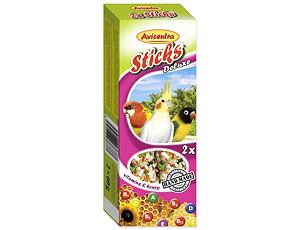 AVICENTRA Vitamin-Honigsticks für kleine Papageien 2St