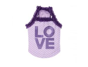 Hundeshirt Puppia Love Purple