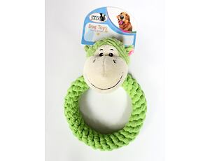 Hundespielzeug Ring Affe 20cm