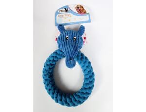 Hundespielzeug Ring Elefant 20cm
