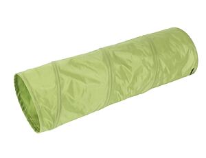 Tunel pro kočky 100 x 30 cm zelená