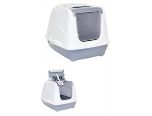 Katzentoilette Flip cat jumbo grau