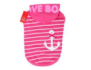 Hundepullover Puppia Love Boat Pink