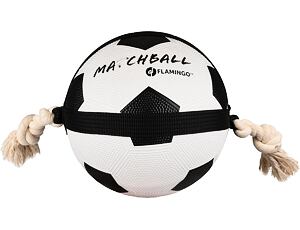 Flamingo Matchball Fußball Mit Seil 22cm
