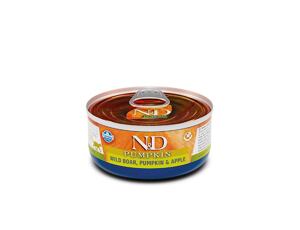 N&D CAT PUMPKIN Adult Wildschwein & Apfel 70g