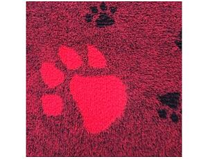 Vetbed Premium Red big paw 30mm