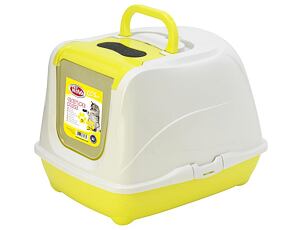 Katzentoilette Cat life plus 50cm gelb