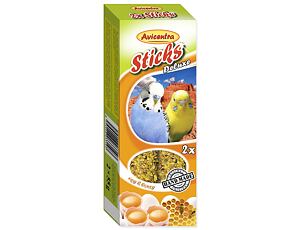AVICENTRA Sticks mit Eiern und Honig für Sittiche 2St
