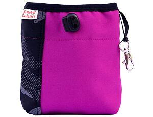 Snack-Tasche Splendor 15x15cm army-bordo