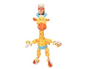 Flamingo Spielzeug Torris Giraffe mit Seil Gelb 53cm