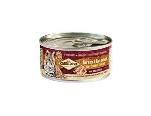Carnilove White  Mus Meat Turkey & Reindeer Cats 100g