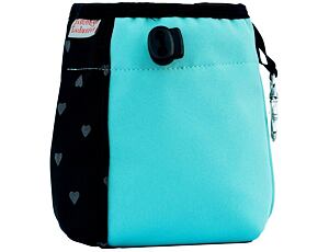 Snack-Tasche Splendor Herz/blau