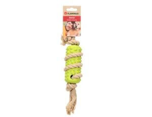 Flamingo Spielzeug Twirly Stick mit Seil Grün