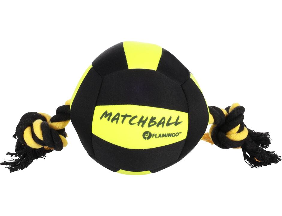 Flamingo Matchball Ball Aqua Mit Seil 18cm