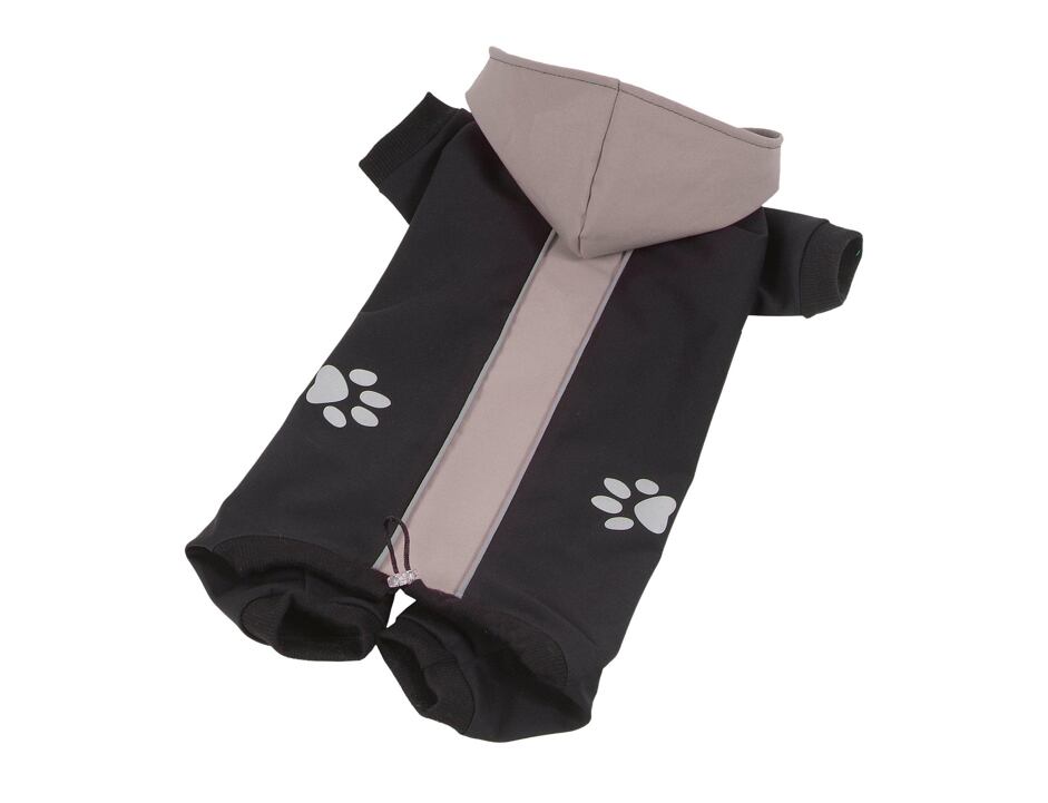 Kombinéza Softshell dvoubarevná - šedá/černá M