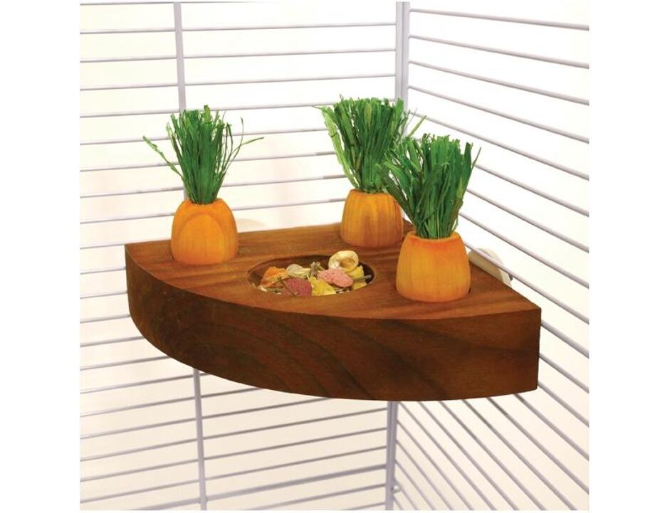 Holzhalter für Spielzeug und Leckereien