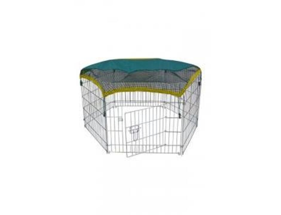 Freigehege mit Abdeckung 6 x 60 x 63 cm