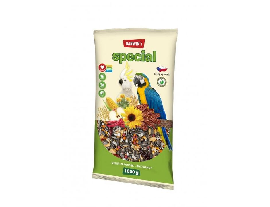 Darwin's große Papageien special 1kg
