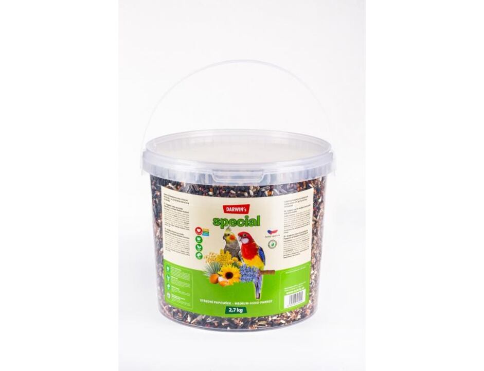 Darwin's mittlere Papageien special 2,7kg