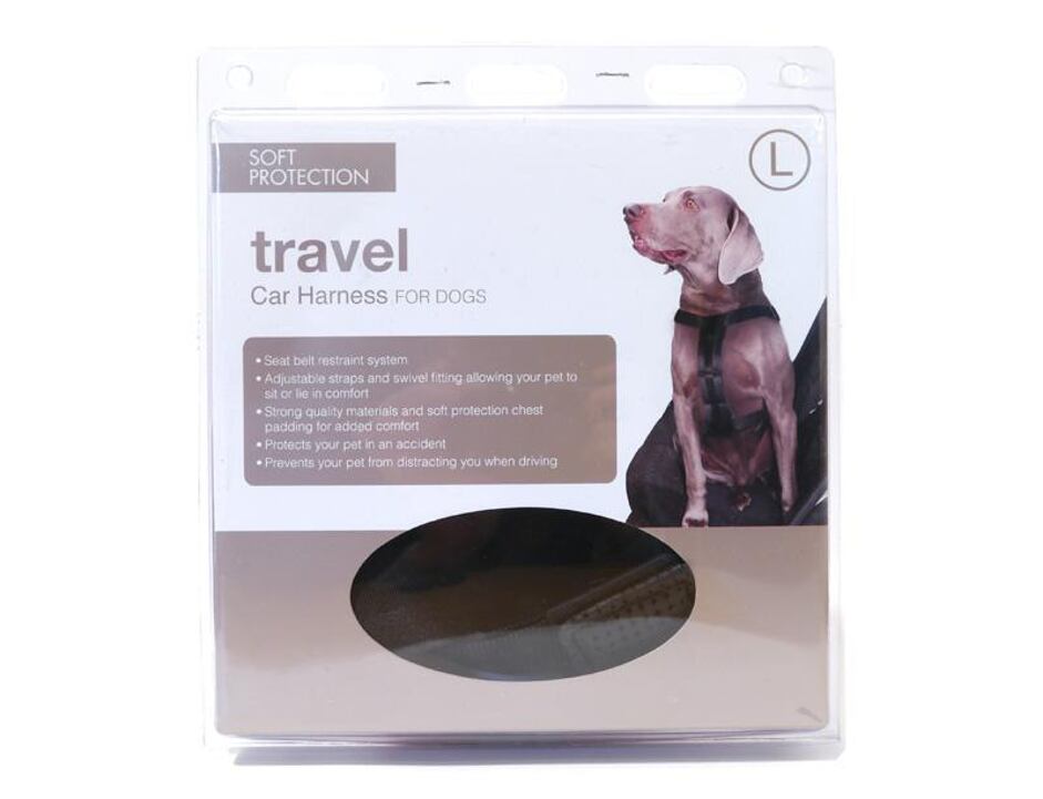 Rosewood Hunde-Sicherheitsgurt extra groß schwarz
