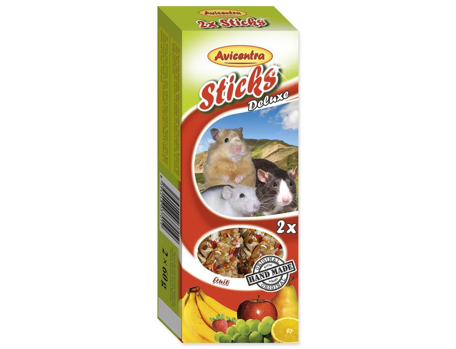 AVICENTRA Fruchtsticks für kleine Nager 2St