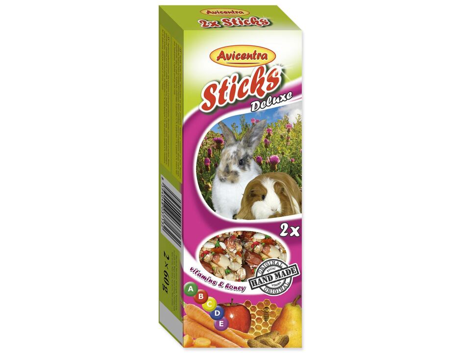 AVICENTRA Honigsticks für große Nagetiere 2St