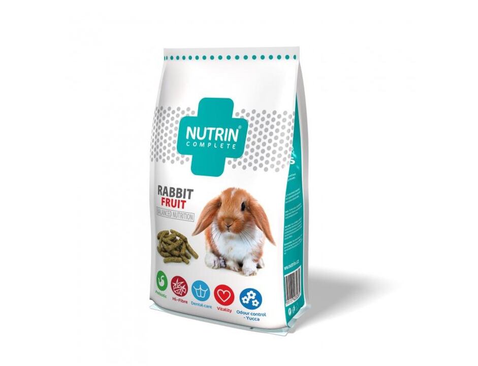 NUTRIN Complete Rabbit Fruit 1500g