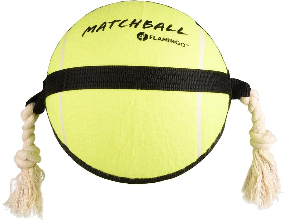 Flamingo Matchball Tennisball Mit Seil 22cm