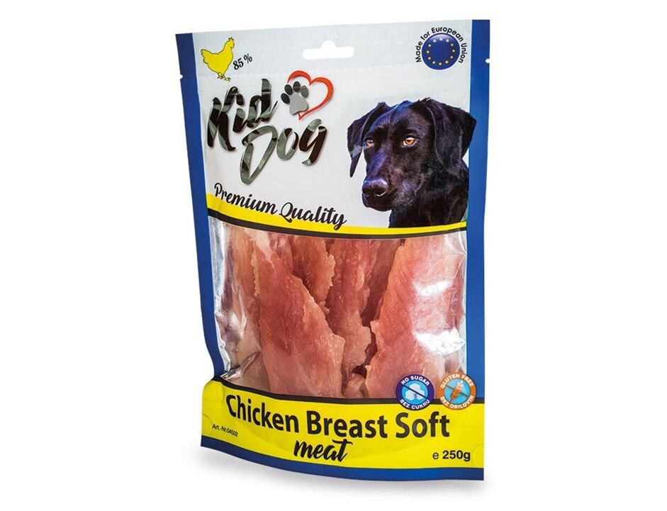 KIDDOG Hähnchenbrust, weiches Fleisch 250 g